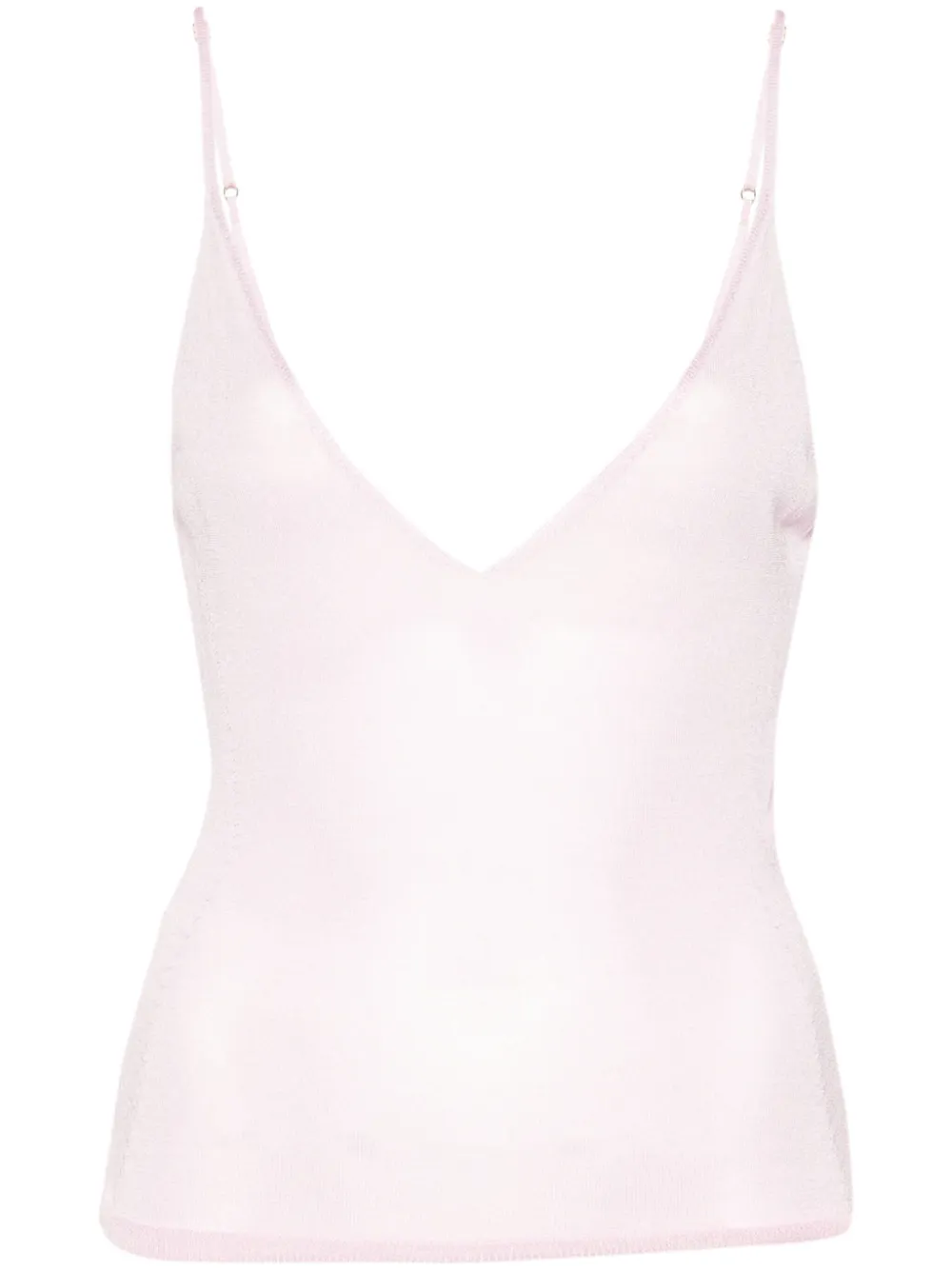 

Топ La Maille Spallina JACQUEMUS, розовый