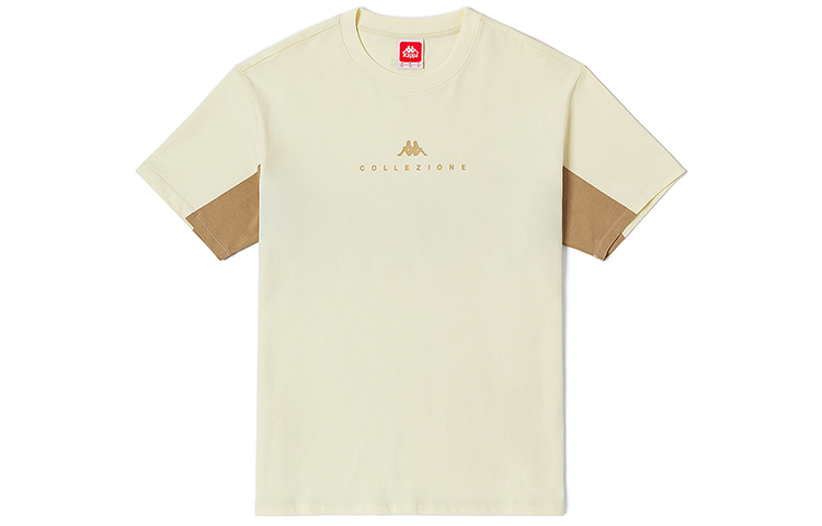 

Футболка с втачными рукавами SS23 Kappa, цвет таллоу уайт-0111