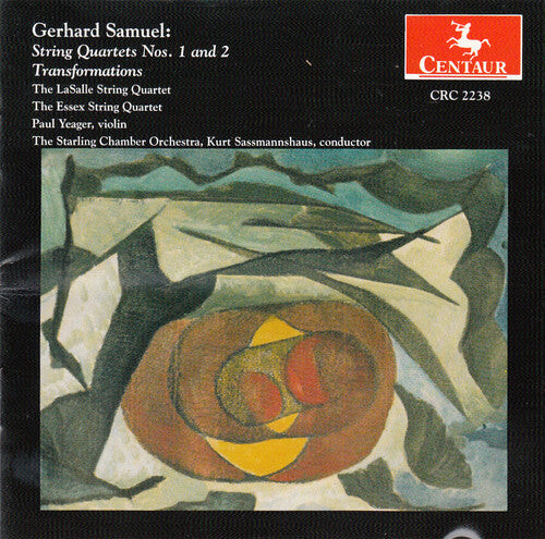 

CD диск Samuel / Lasalle String Quartet / Yeager: String Quartet 1 & 2