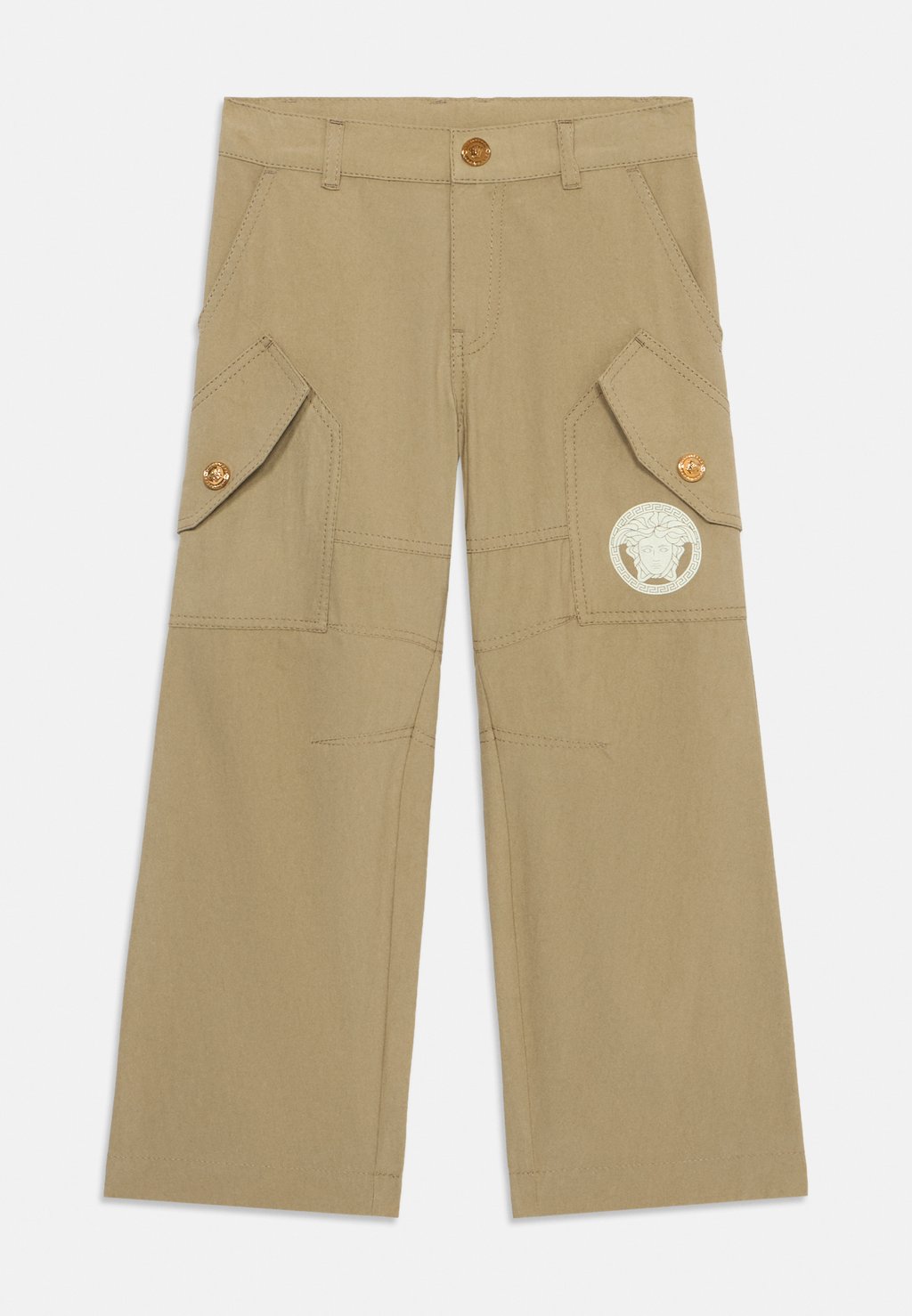

Брюки-карго INFORMAL PANT BROAD CLOTH MEDUSA PRINT UNISEX Versace, песочный
