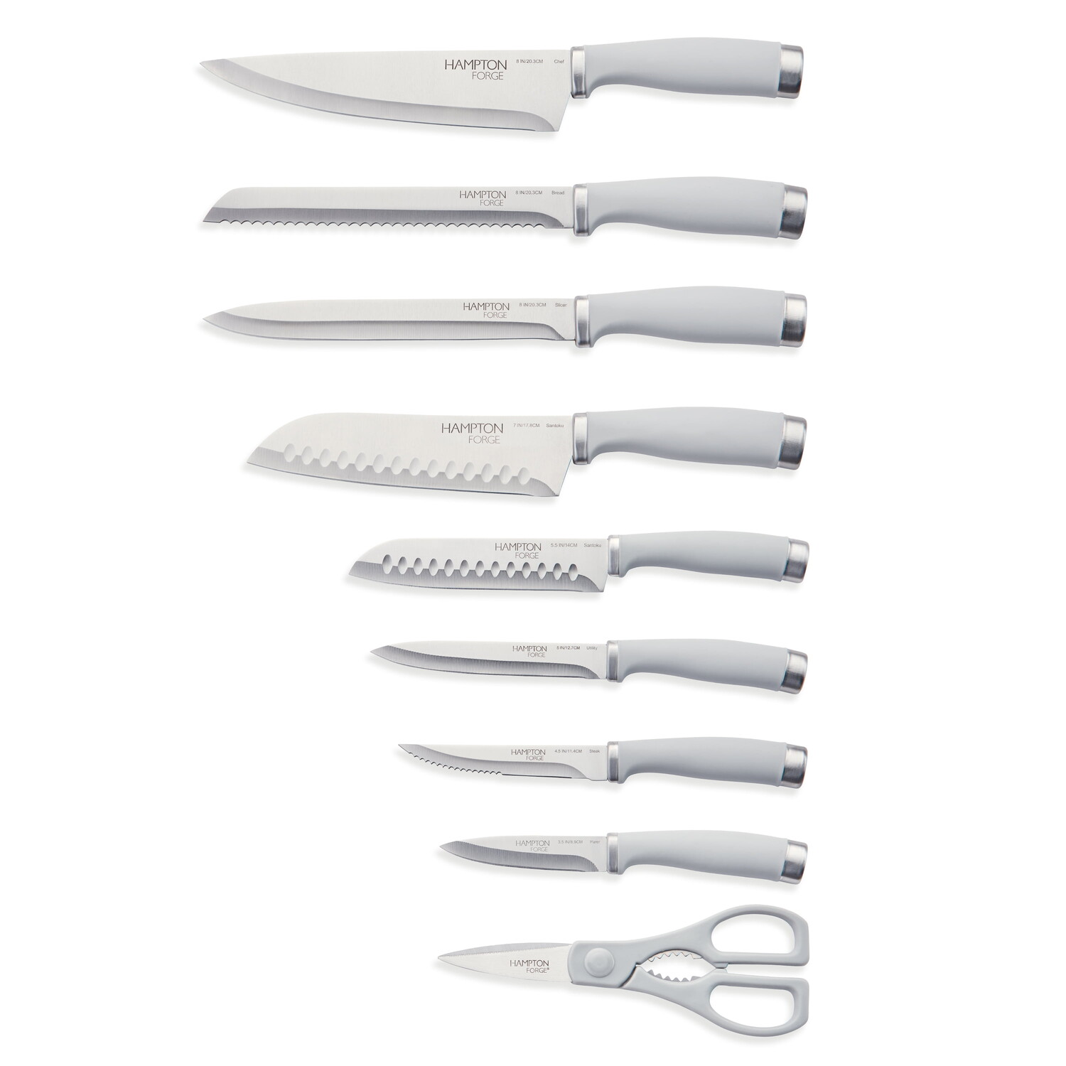 

Набор столовых приборов Hampton Forge Epicure Cool Grey, 15 предметов