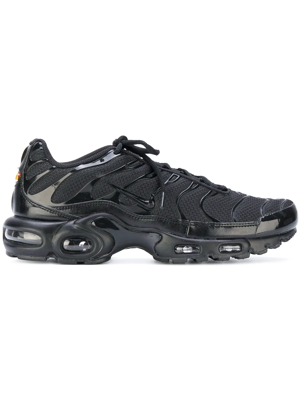 

Кроссовки Air Max Plus 'Triple Black' Nike, черный