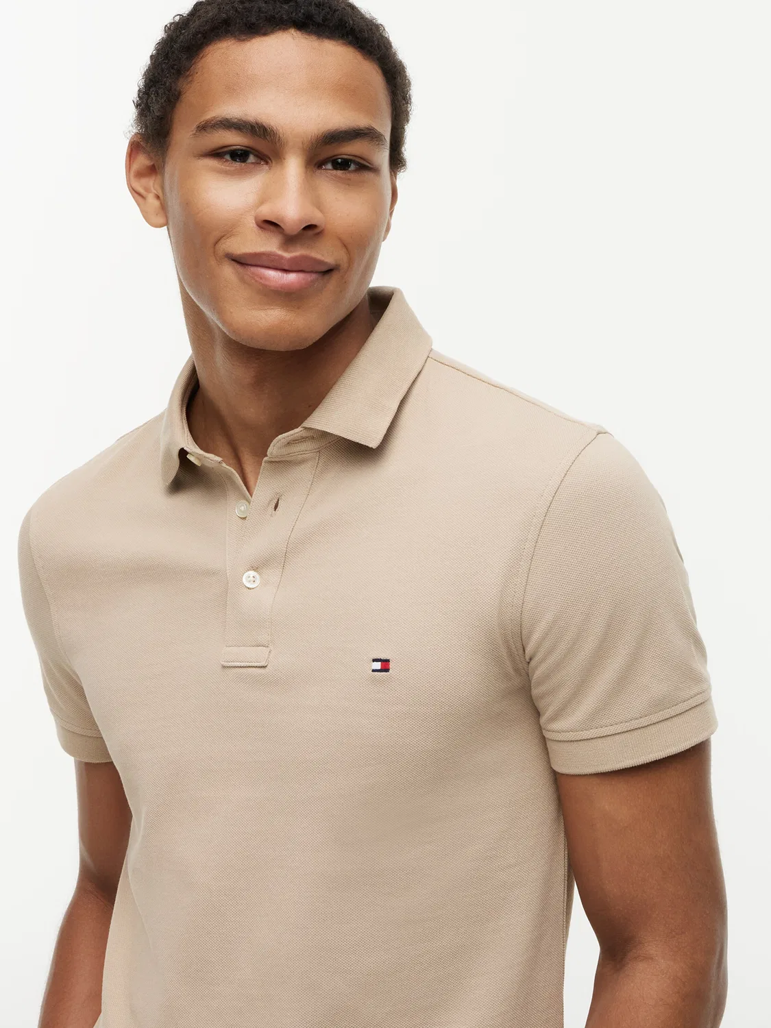 Рубашка 'CORE 1985' Tommy Hilfiger, Beige — фото 2