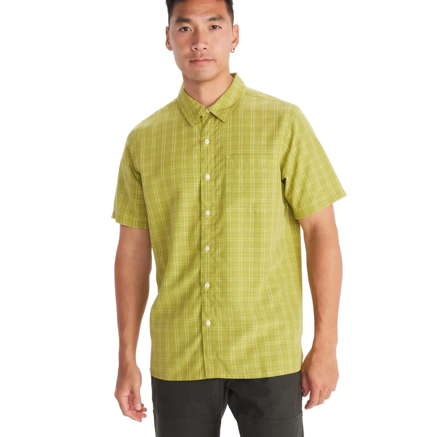 

Классическая рубашка Eldridge Novelty Marmot, Spinach Green