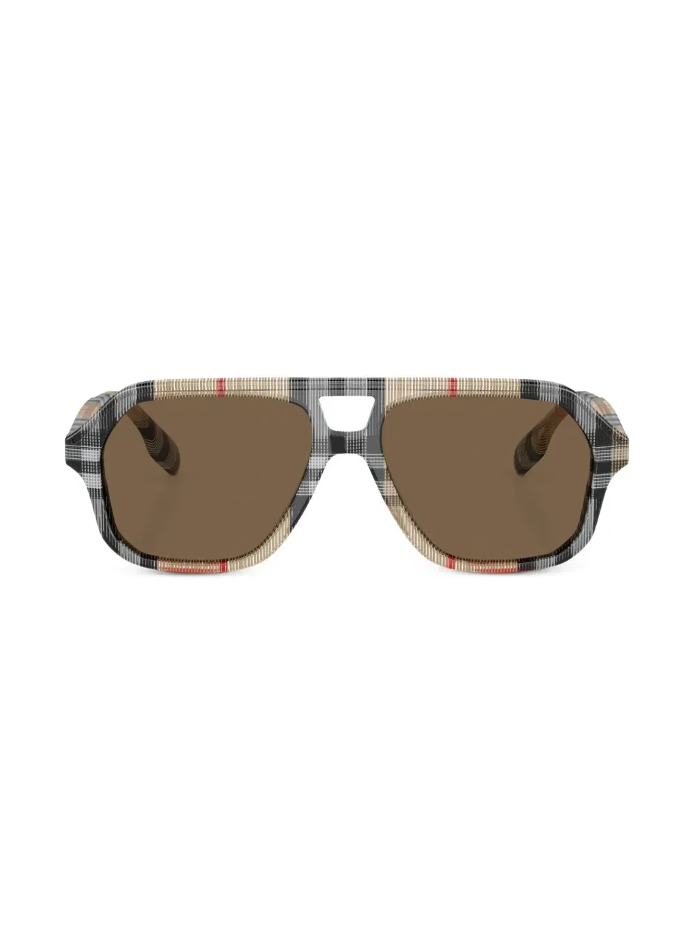 Солнцезащитные очки-пилоты JB4340 Burberry, бежевый