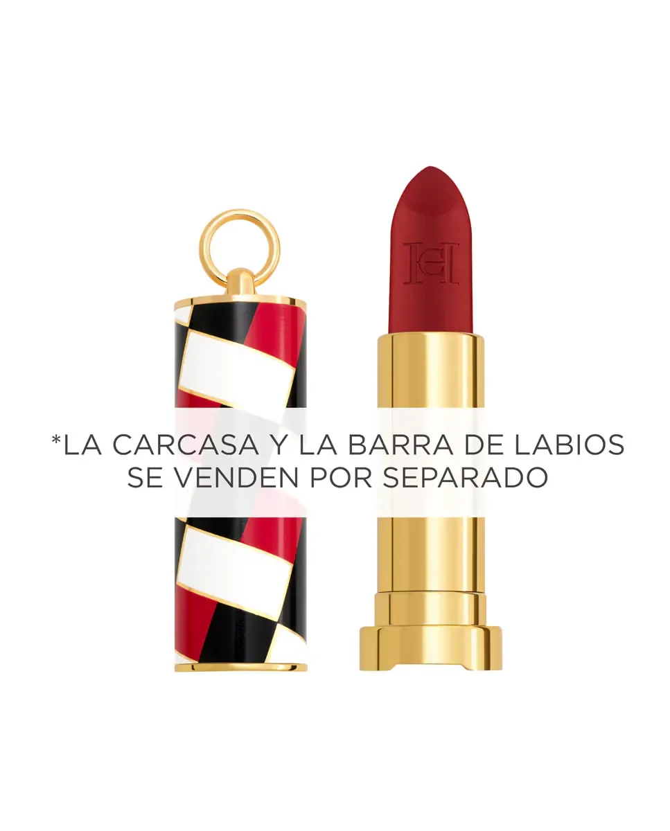 Помада для губ Fabulous Kiss The Lipstick матовый эффект Carolina Herrera, 415 Birthday Red — фото 3
