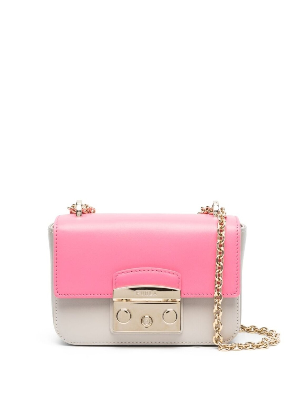 

Furla сумка на плечо в двух тонах, серый