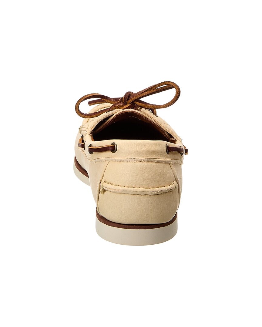 

Кожаные топсайдеры Allen Edmonds Force 10, белый