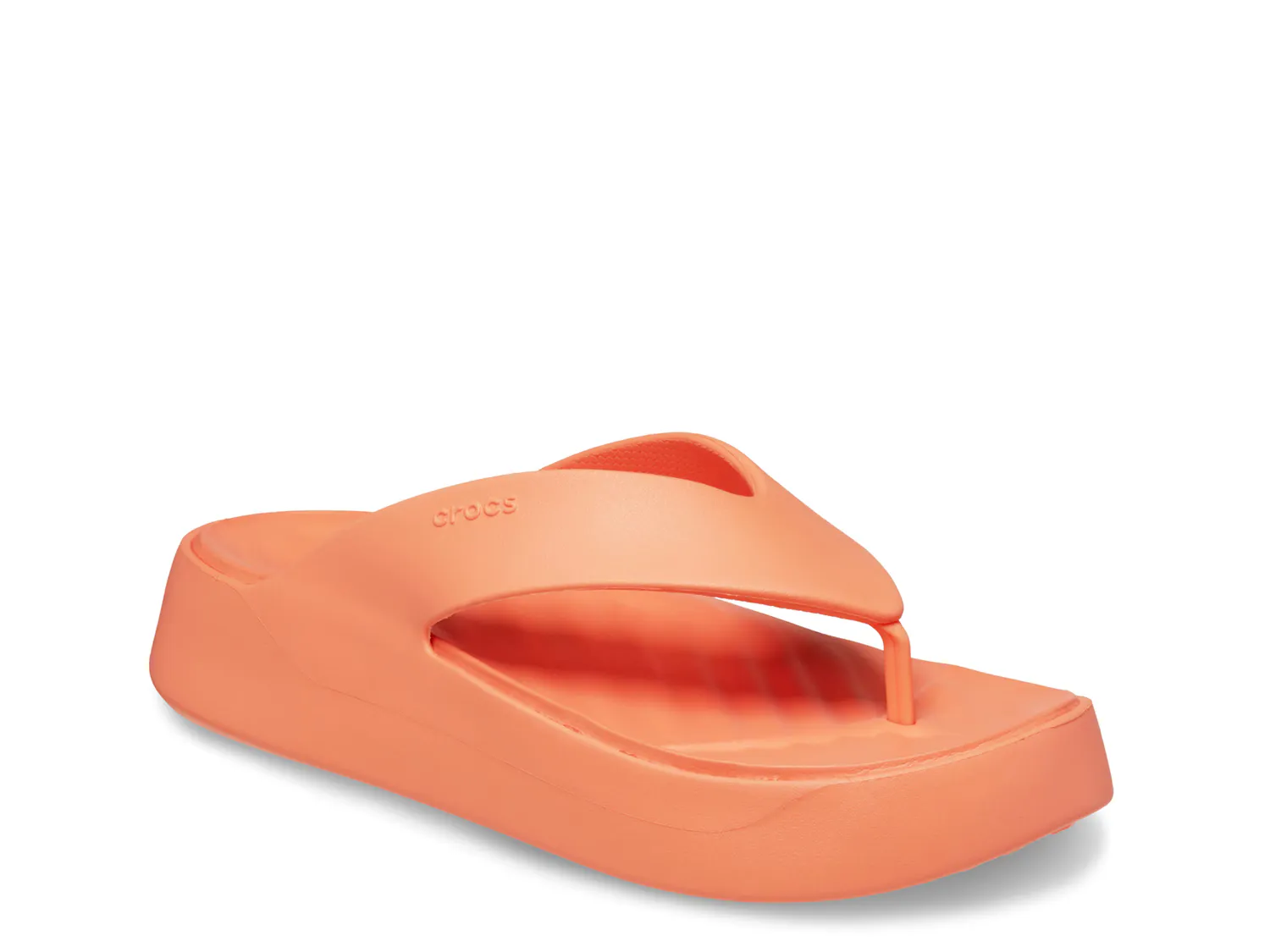 

Сандалии Getaway Platform Sandal Crocs, цвет coral