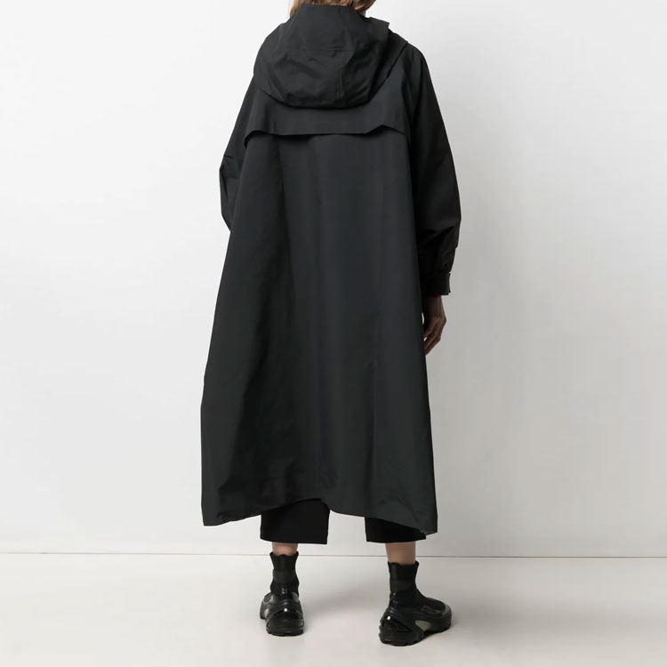Y-3 Куртка-тренч Y 3 женская черная, Black — фото 4