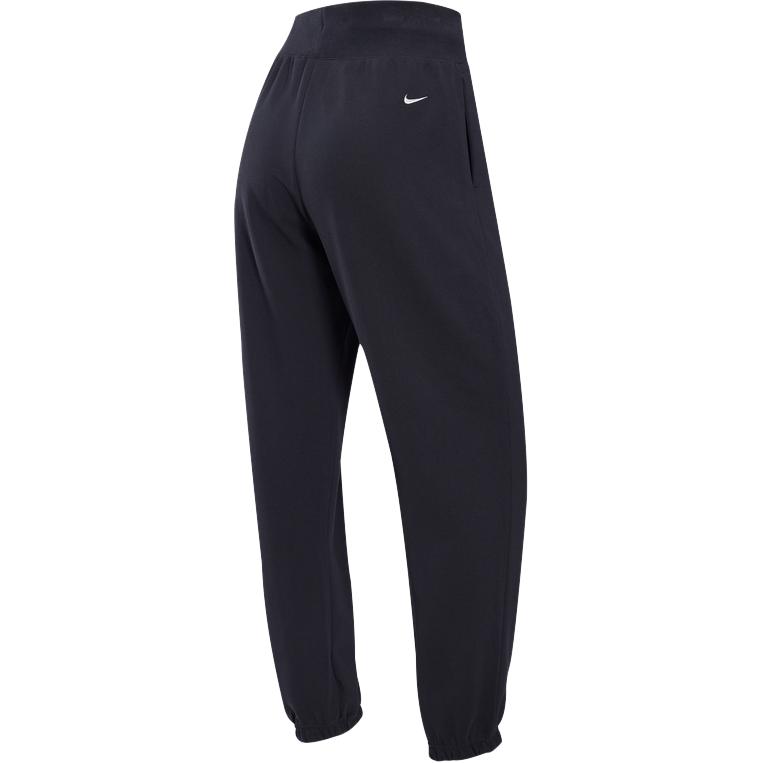 Спортивные штаны Nike Phoenix Fleece OVERSIZE вязаные женские черные — фото 3