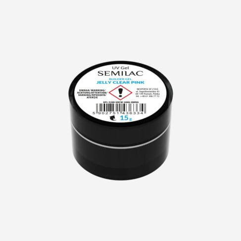 

JELLY BUILDER GEL CLEAR PINK 15G SEMILAC