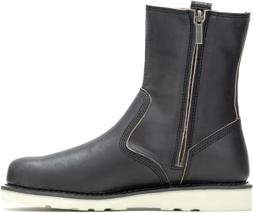 Мужские мотоциклетные ботинки HARLEY-DAVIDSON Aldredge на высокой платформе 8 дюймов Harley-Davidson Footwear, черный — фото 3
