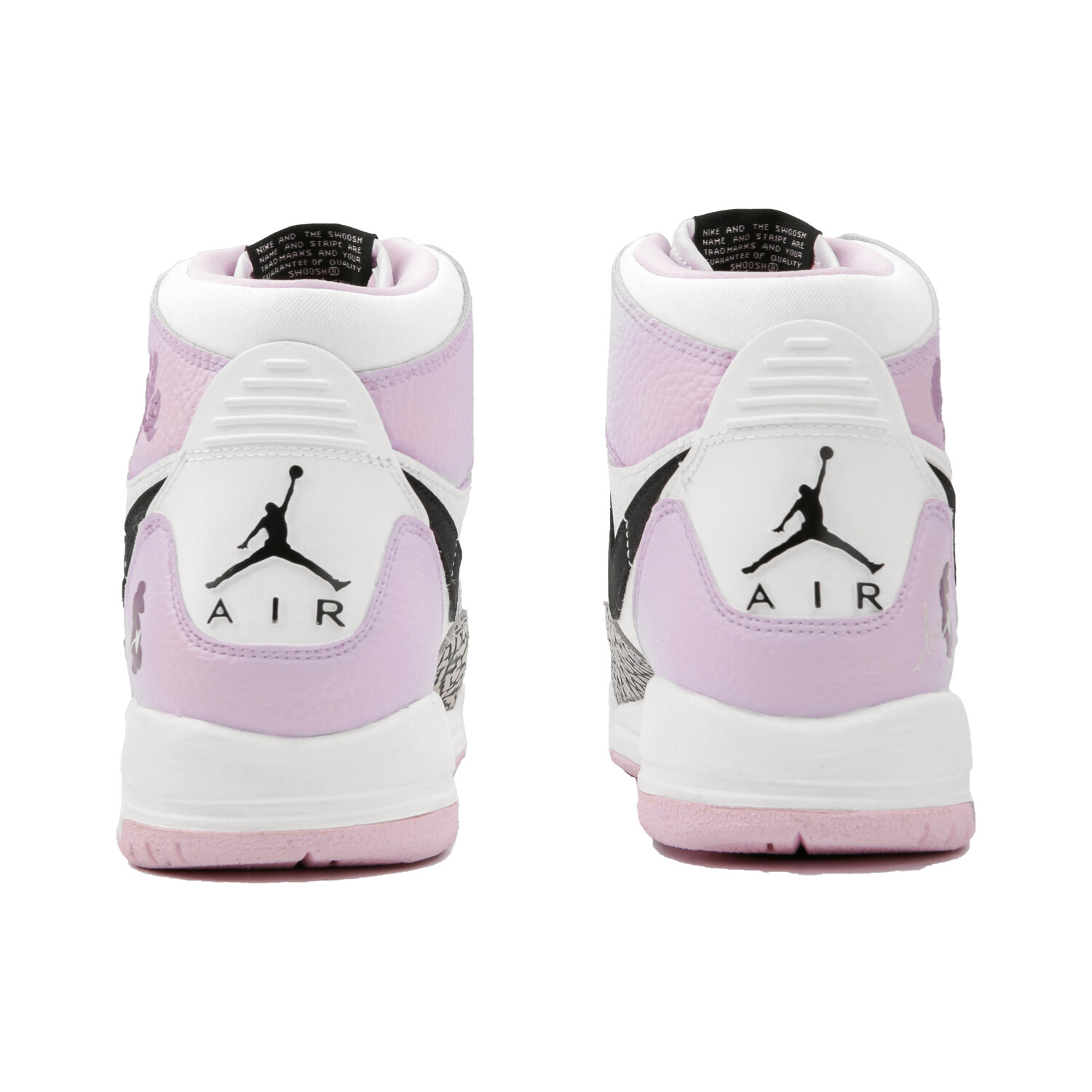 Кроссовки JORDAN Legacy 312 Vintage Basketball Shoes Women's High-Top White — фото 3