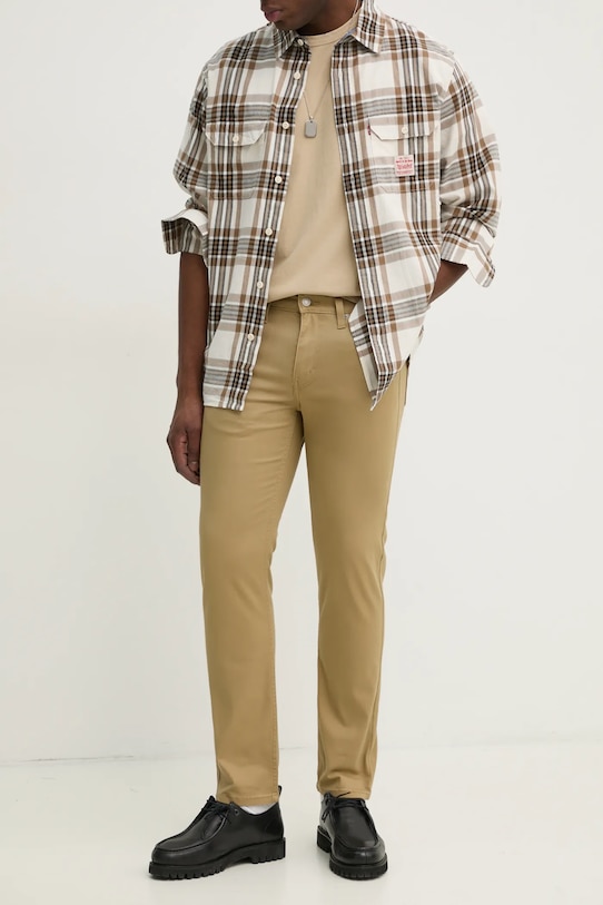 

Джинсы с добавлением льна 511 Slim Levi'S, зеленый