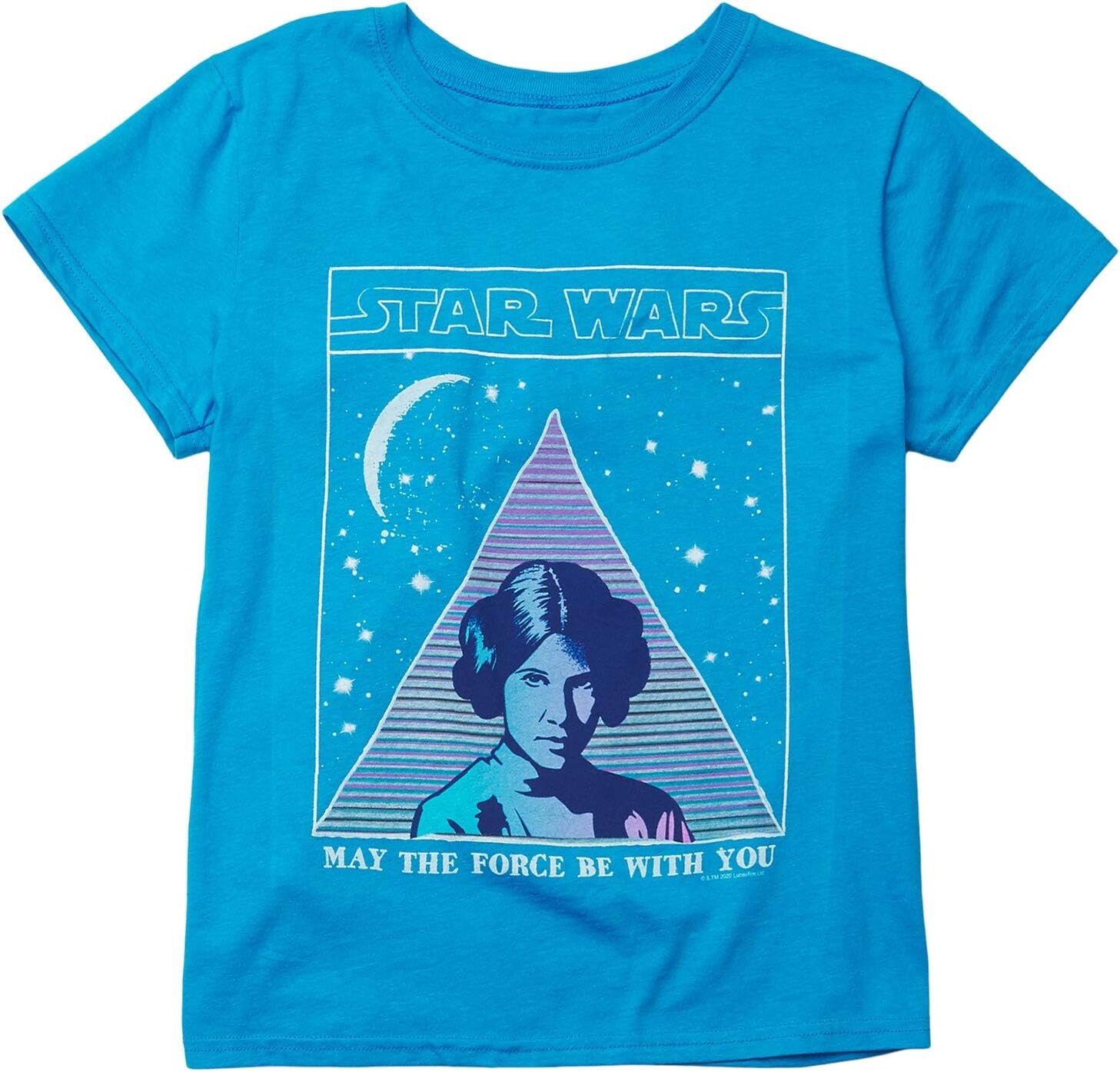 

Футболка Junk Food Kids Star Wars Princess Leia T-Shirt, цвет Turquoise