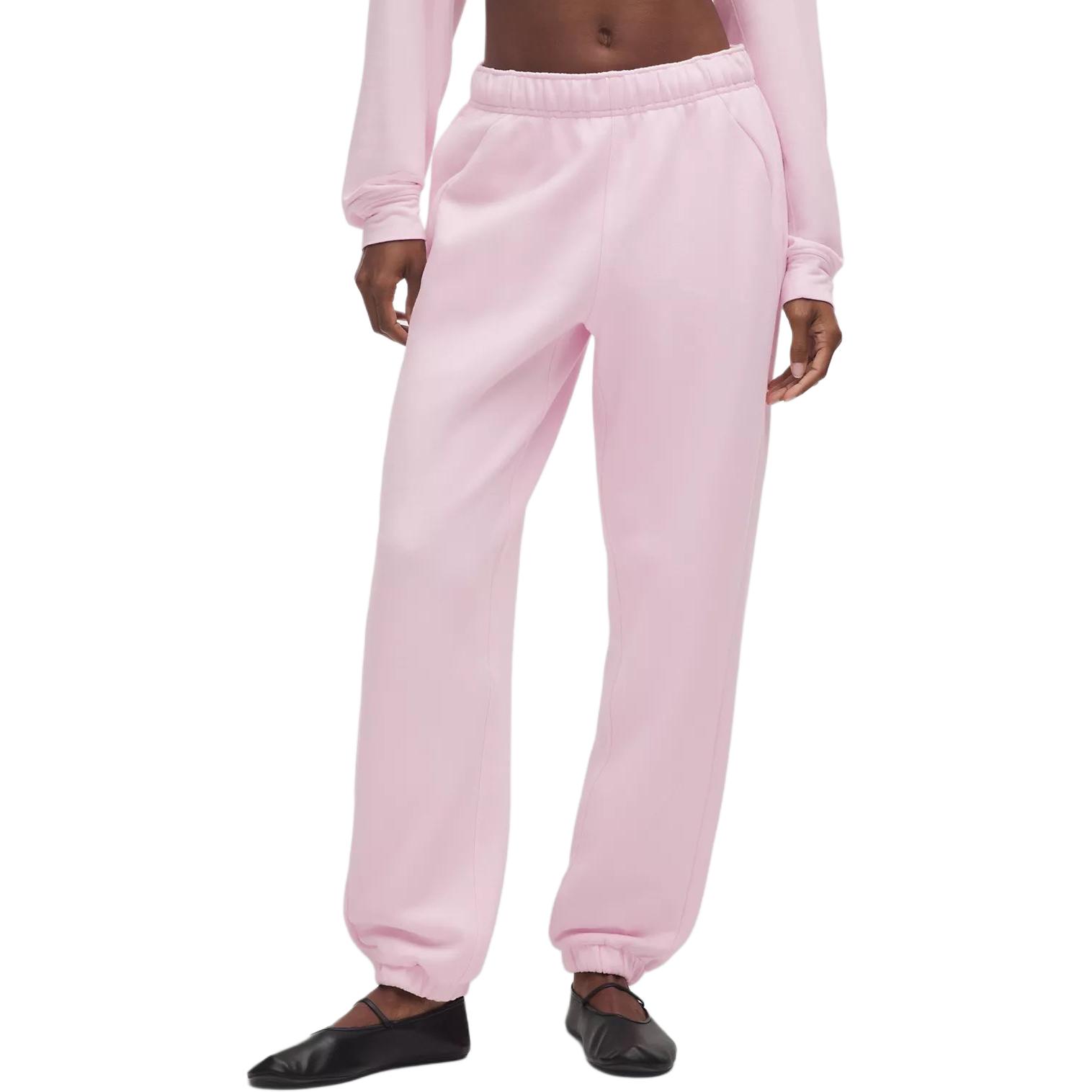 

Свитшот серии Scuba вязаный женский Lululemon, розовый