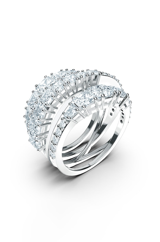 

Кольцо TWIST 5580952 Swarovski, серебряный