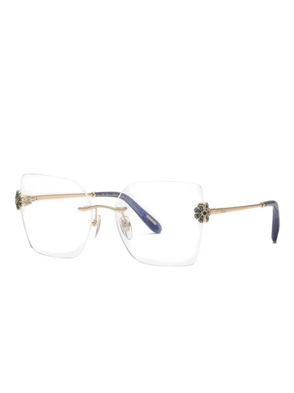 

Очки без оправы Chopard Eyewear, золотой