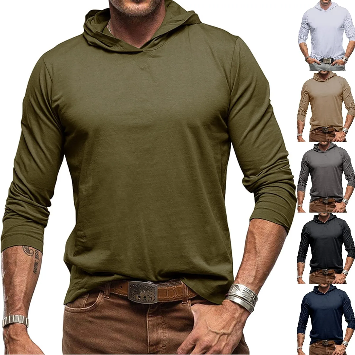 Мужская толстовка с капюшоном Long Sleeve