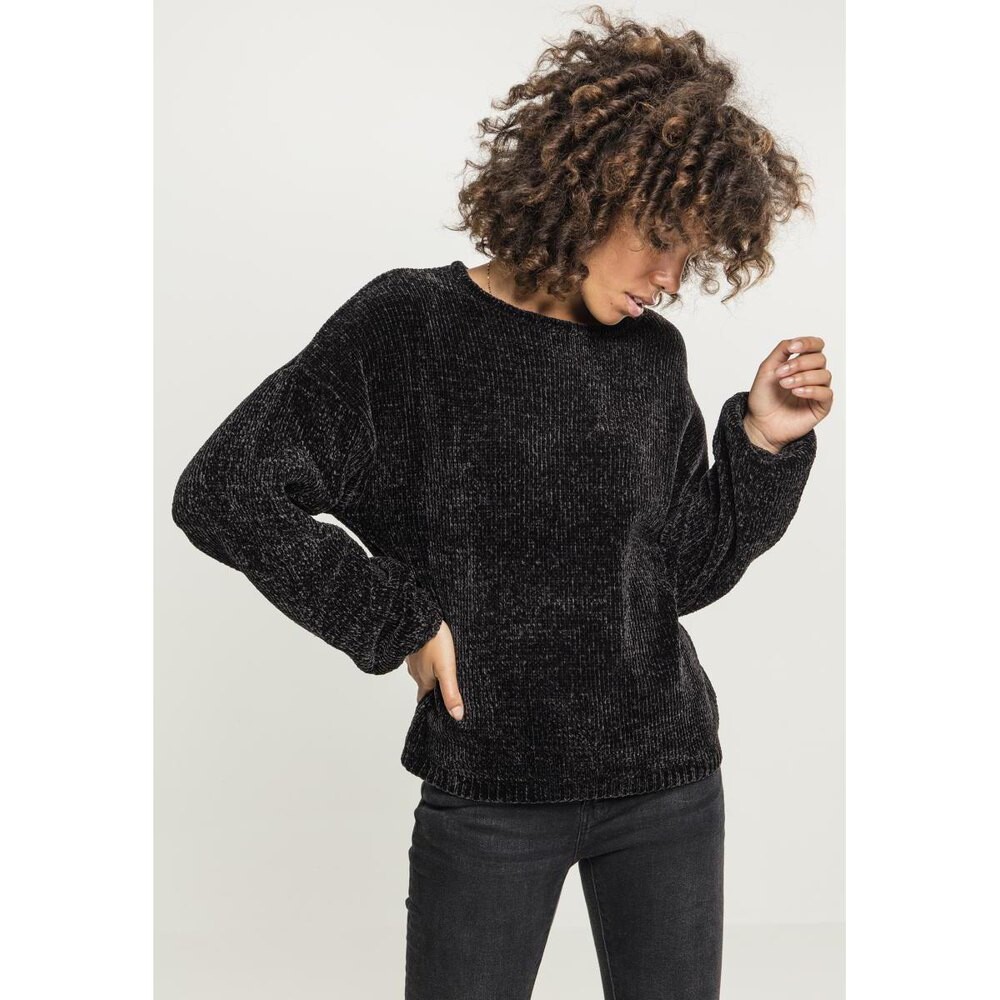 

Толстовка Urban Classics Chenille, черный