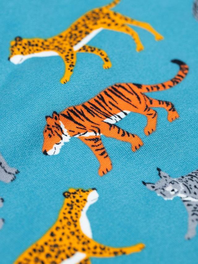 Детский хлопковый свитшот с длинными рукавами Frugi, Wild Cats — фото 3