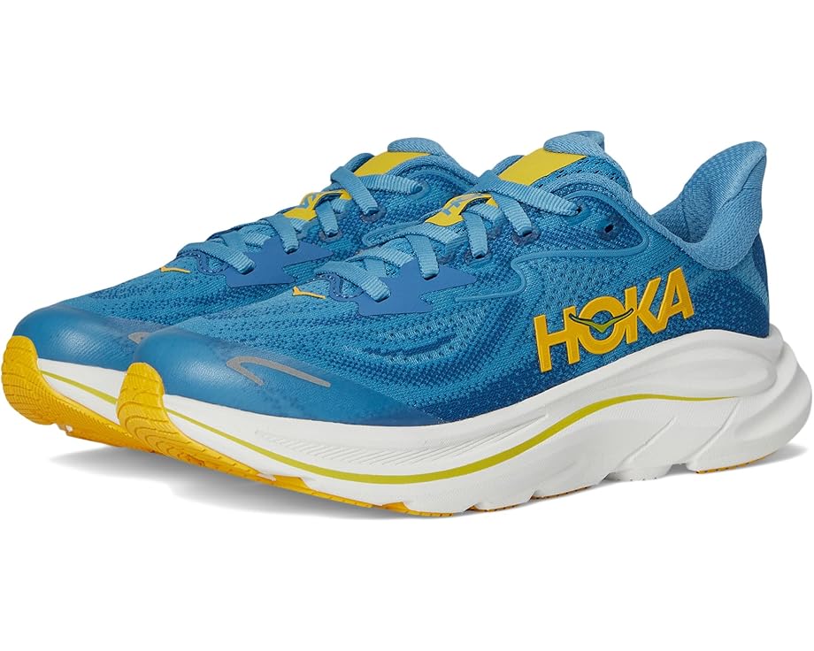 

Кроссовки Hoka Kids Clifton 10, цвет Alpine Blue/Foggy Night