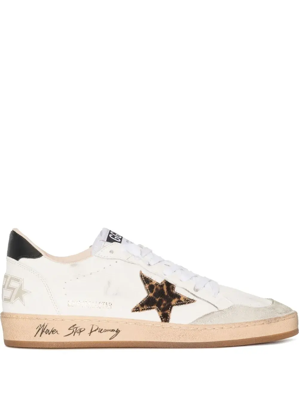 Кеды с нашивкой GOLDEN GOOSE, белый