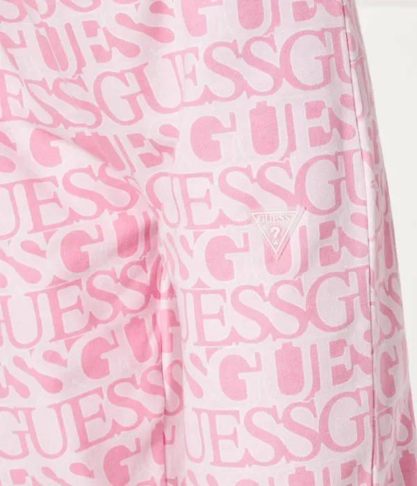 Спортивные штаны regular fit Guess, розовый — фото 4