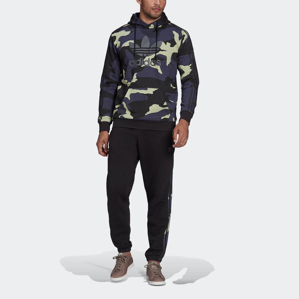 Спортивные штаны Men's adidas originals Camo Pants Side Elastic Waistband Sports Pants/Trousers/Joggers Black, мультиколор — фото 2