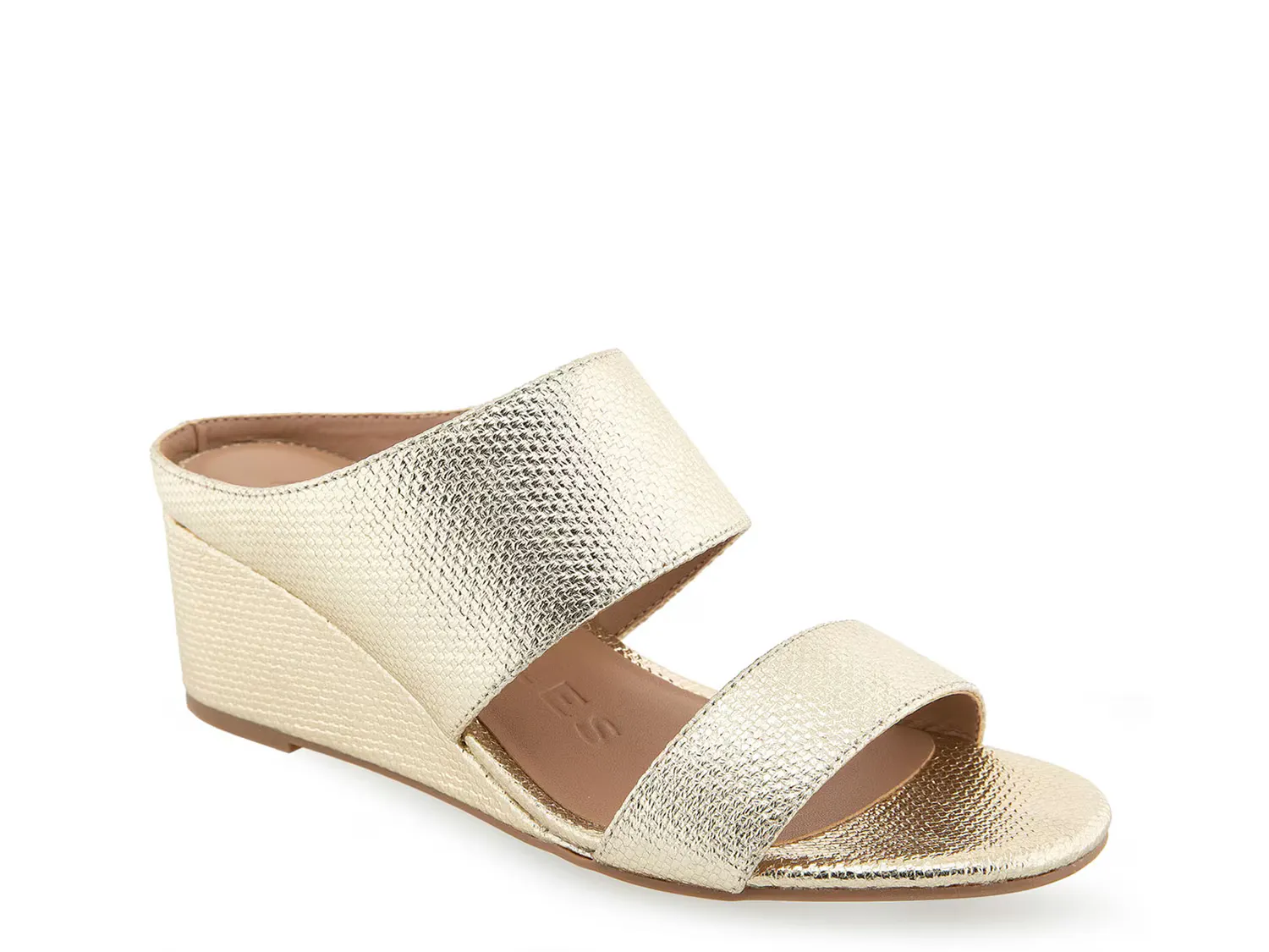 Сандалии Wheeler Wedge Sandal Aerosoles, золотой/металлик