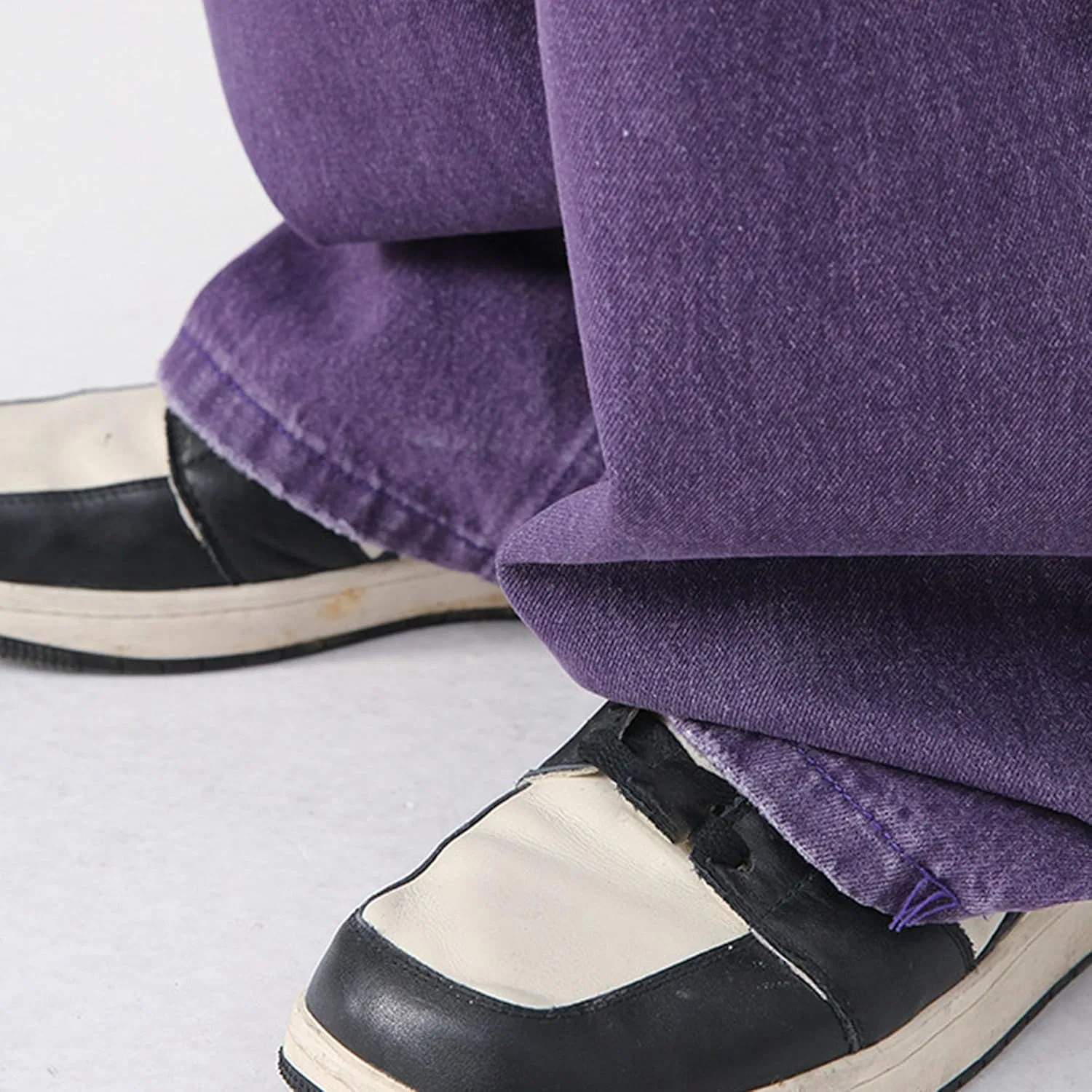 Джинсы свободные Hip Hop, Purple — фото 2