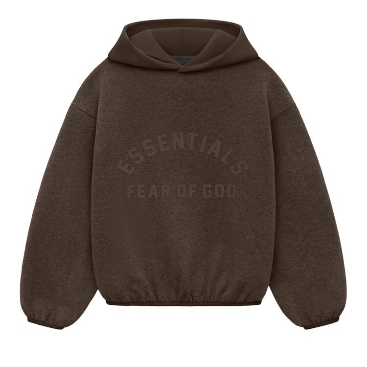 

Худи Fear of God Essentials Kids Hoodie, цвет Wood/Heather Wood