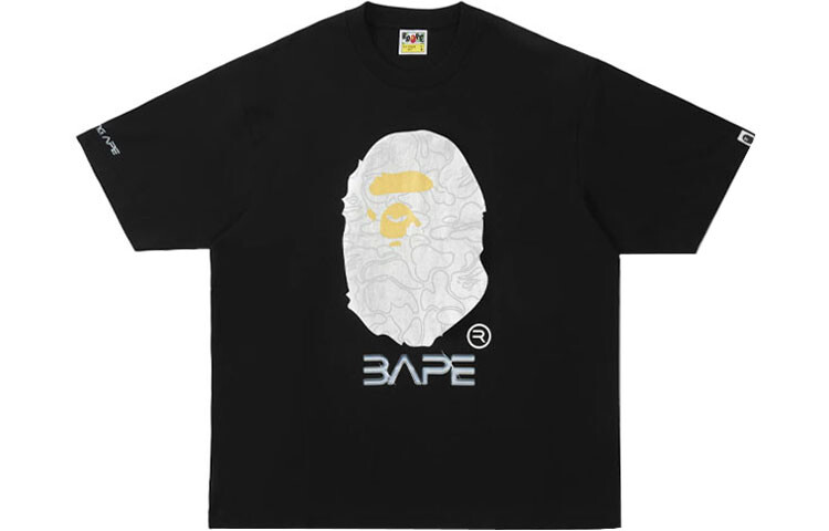 Футболка Hajimesorayama X Ape Head Series унисекс A Bathing Ape, белый — фото 3