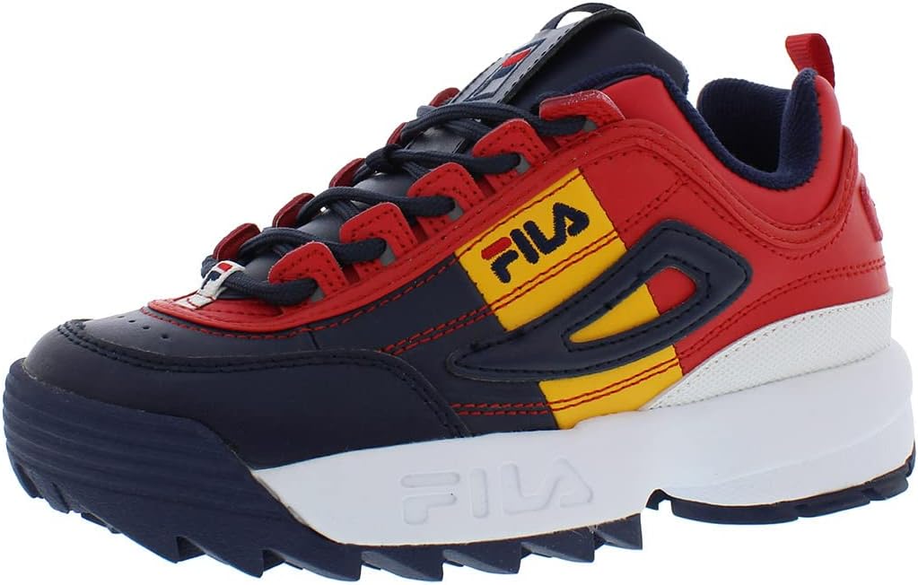 

Детские кроссовки Fila Disruptor II Premium, красный/синий/желтый/темно-синий