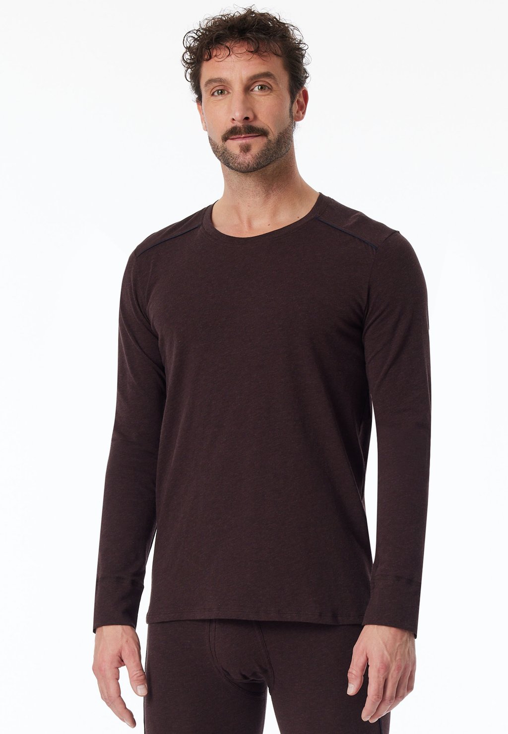 

Верх пижамы COMFORT FIT Schiesser, коричневый