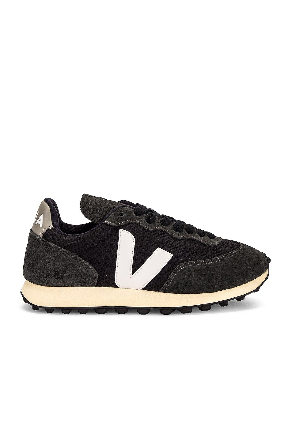 Кроссовки Rio Branco Veja, цвет Black, White, & Oxford Grey