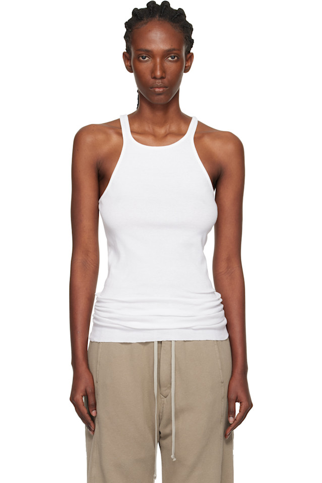 

Rick Owens Drkshdw Майка Off White Concordians с открытой спиной