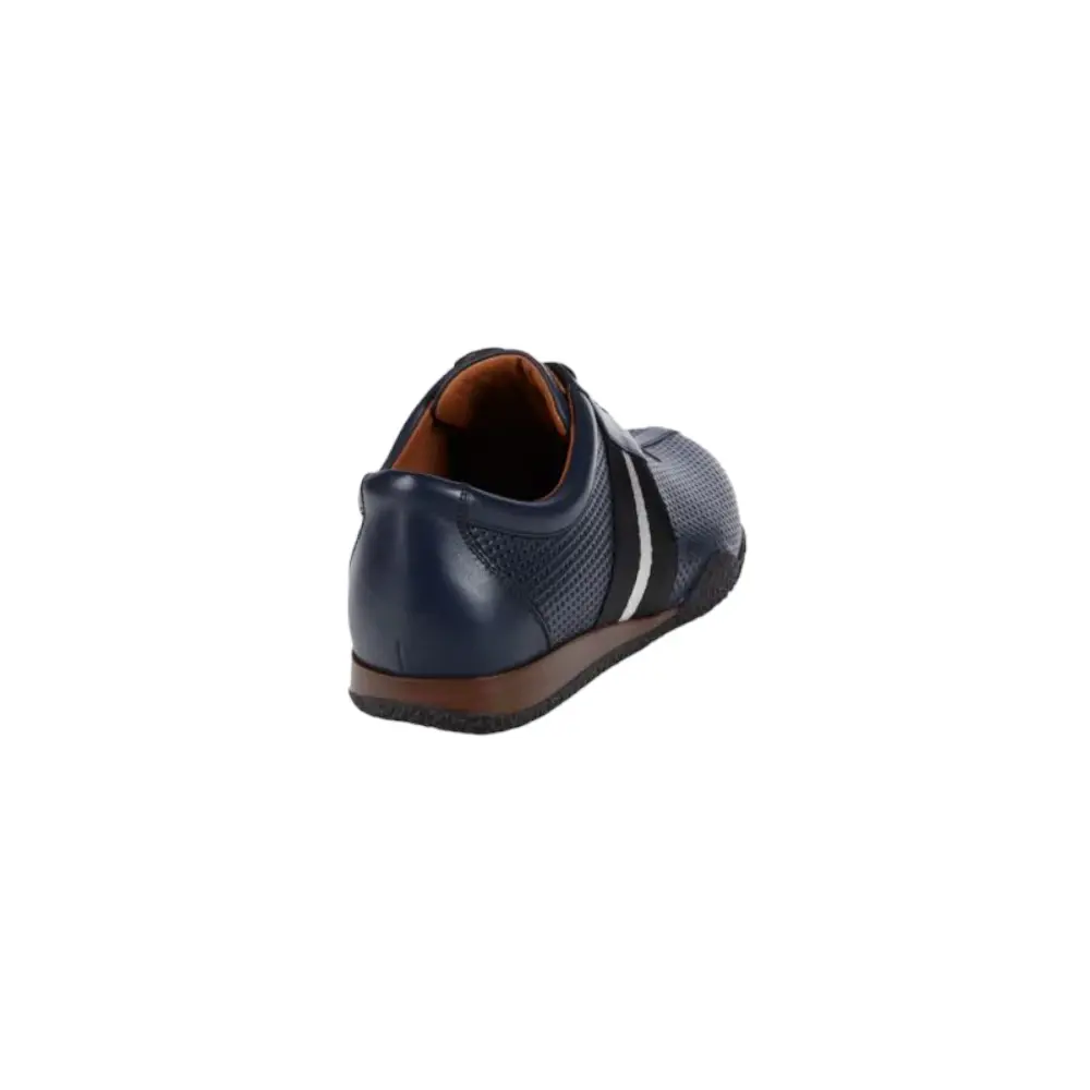 Bally Frenz Мужские 6230484 Черные Перфорированные Кожаные Кроссовки — фото 3