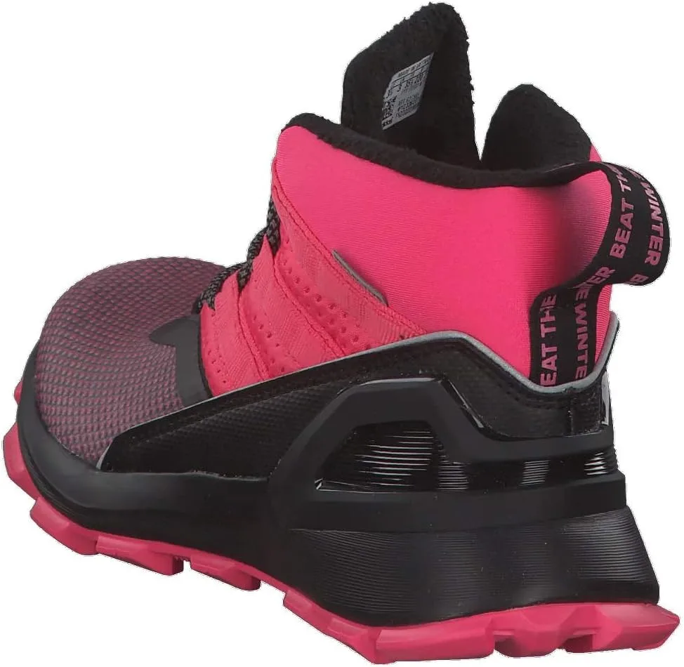 Детские кроссовки для трейлраннинга Adidas RapidaRun ATR BTW K Unisex, черный/розовый — фото 4