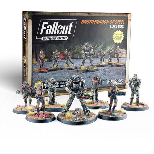 

Фигурки Fallout: Wasteland Warfare- Brotherhood Of Steel Core Box Modiphius