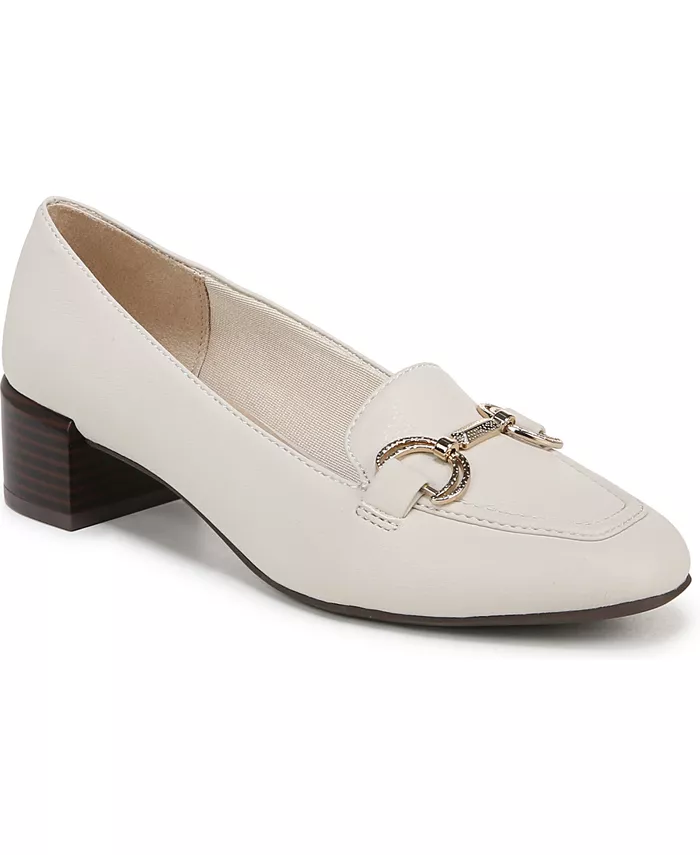 Балетки Bliss Slip On на квадратном каблуке LifeStride, белый
