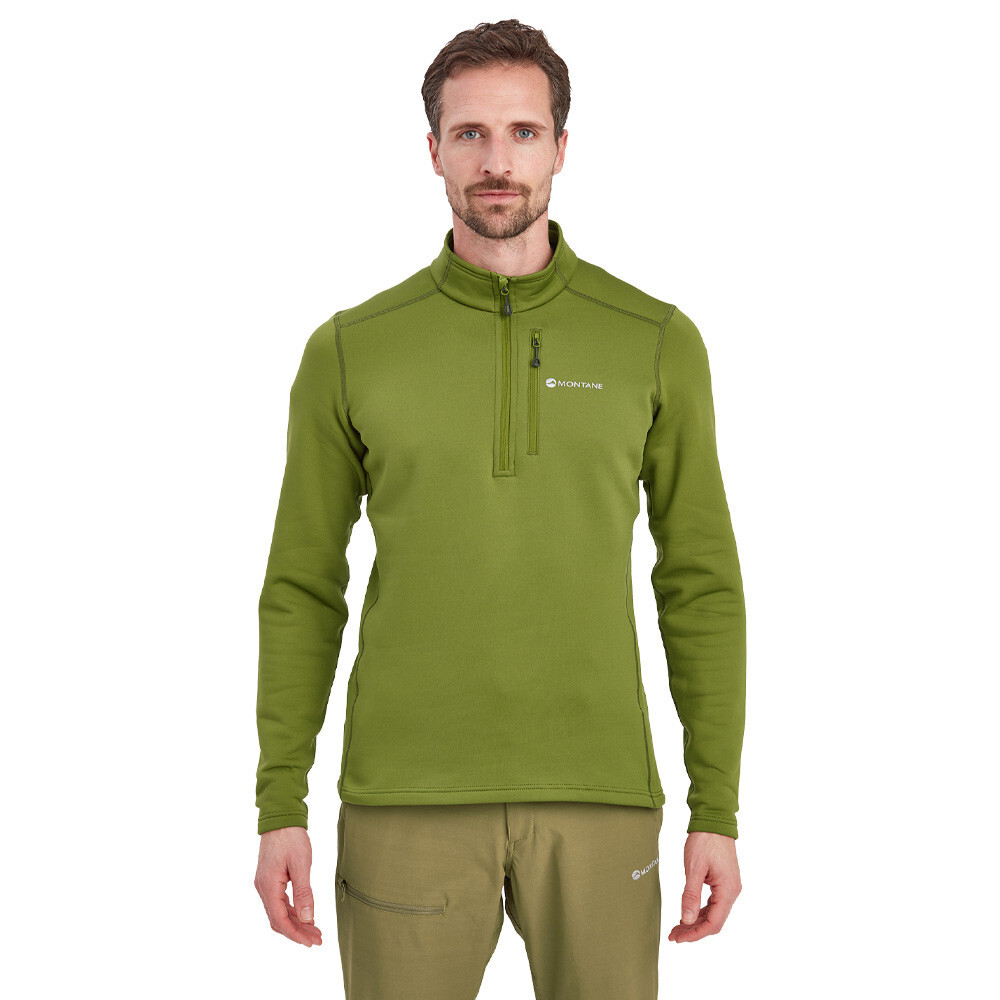 

Куртка Montane Fury Pull-On Fleece, зеленый