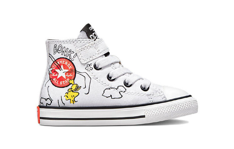 Кроссовки Converse Peanuts X Chuck Taylor All Star Easy-On High TD 'Snoopy And Woodstock' — фото 2