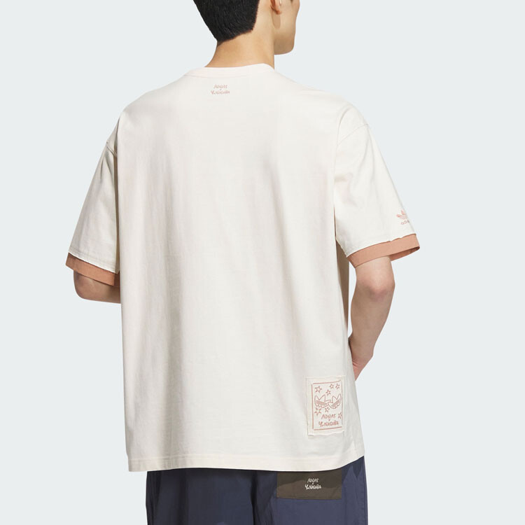 Футболка NAGABA Unisex Wonder White Adidas Originals, цвет Wonder White — фото 3