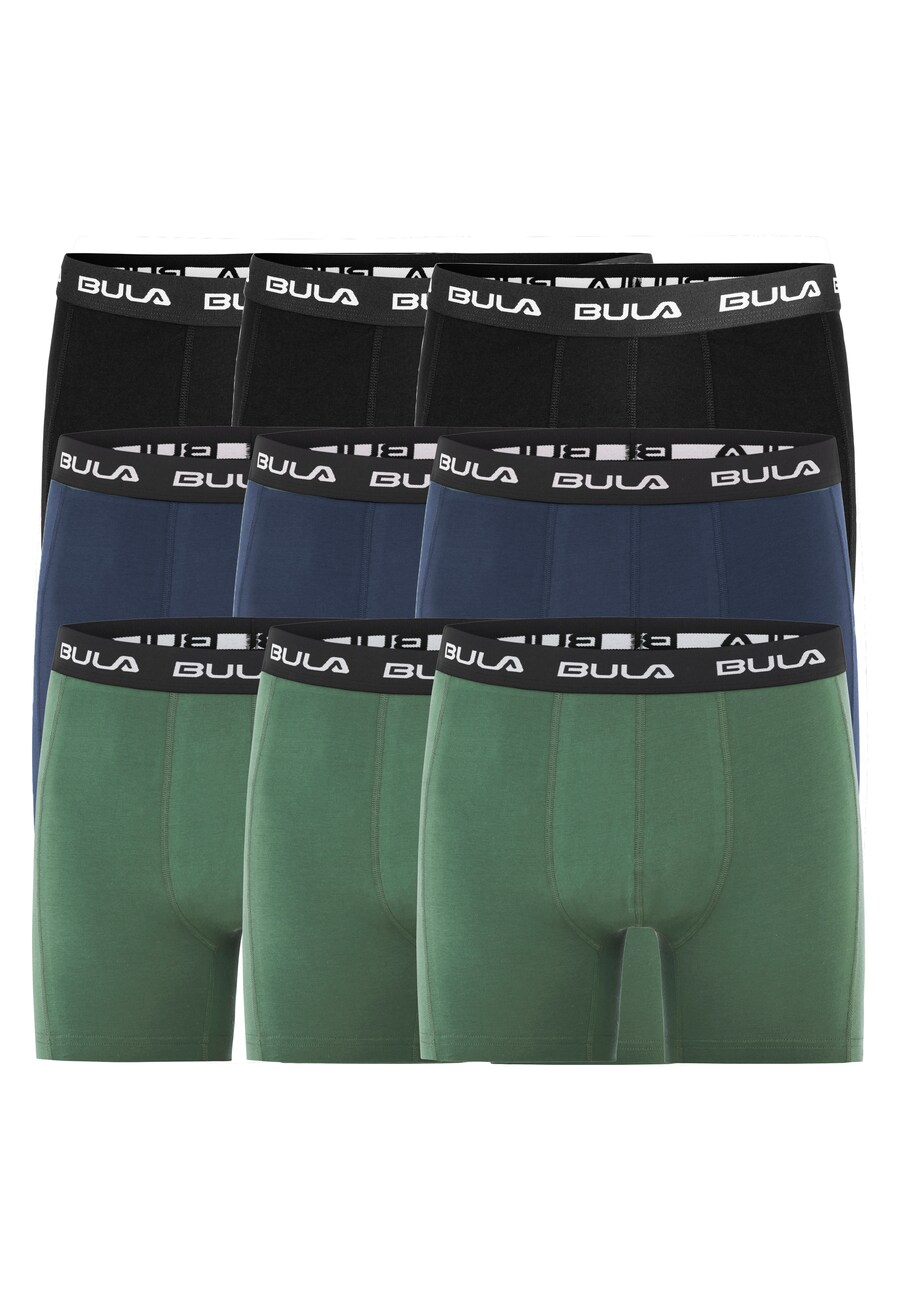 

Трусы BULA Boxer shorts Frame, цвет marine blue/reed/black