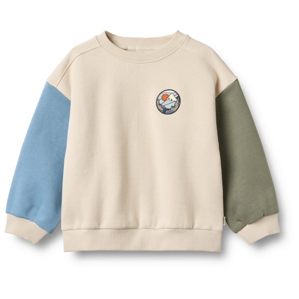 

Детский значок l/s Эллиот - свитер Wheat, белый