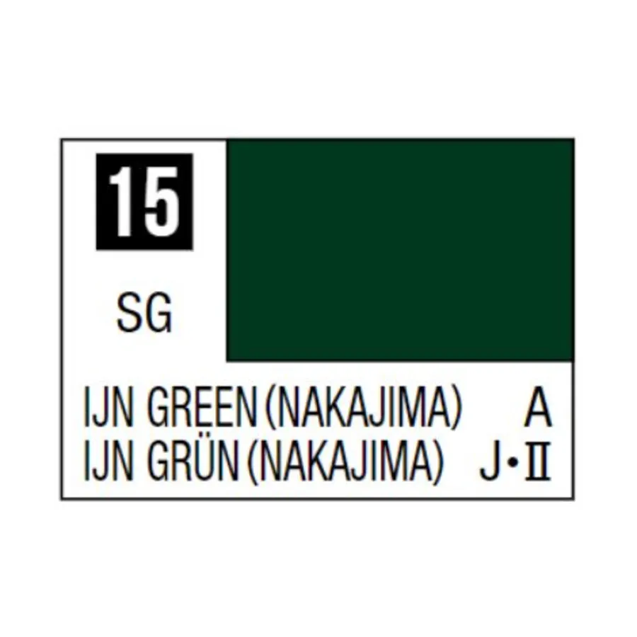 

Полуглянцевый IJN Зеленый (Накадзима), Mr. Color Paints