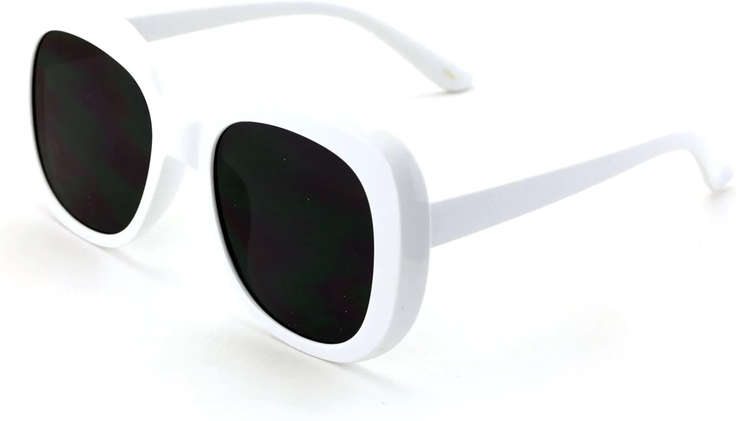 

Винтажные солнцезащитные очки VWE UV400 в смелом ретро-стиле, квадратной или овальной оправе, в стиле модерн, с толстой оправой и рисунком бабочки V.W.E., White