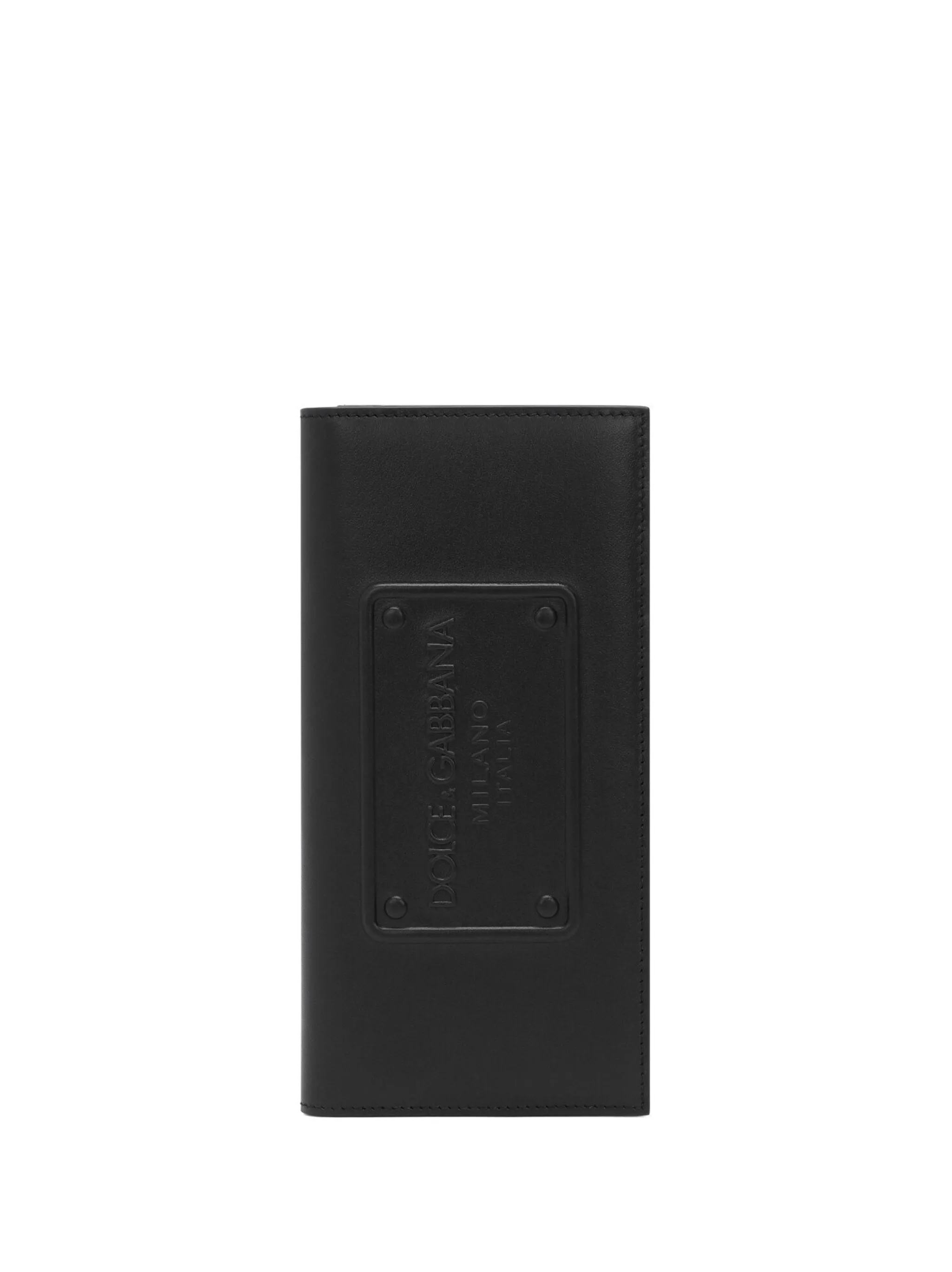 

Бумажник с тисненым логотипом Dolce & Gabbana, черный